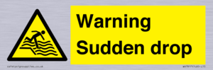 Warning Sudden drop